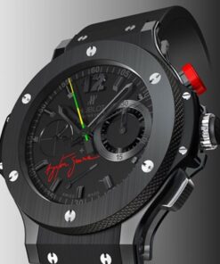 Réplica de Relógio Hublot Big Band Black Ceramic Ayrton Senna