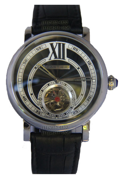 Réplica de Relógio Cartier Couro