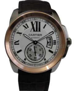 Réplica de Relógio Cartier Calibre Rosê