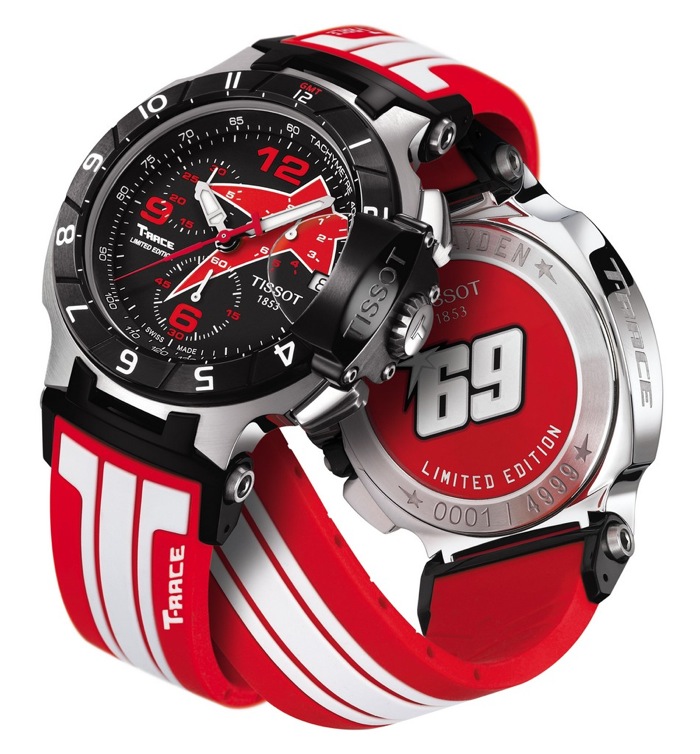 R plica de Rel gio Tissot T Race Nicky Hayden Edition Especial