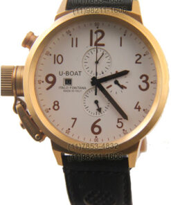 Alternative view of Réplica de Relógio U-Boat Ítalo Fontana Gold White