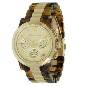 Réplica de Relógios fiel Michael Kors MK5138 Tortoise