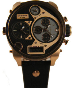 Réplica de Relógio Diesel DZ7125 Rosê e Preto