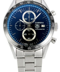 Alternative view of Réplica de Relógio Tag Heuer Carrera Brad Pit Azul