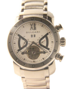 Réplica de Relógio Bulgari Homem de Ferro Automatico White