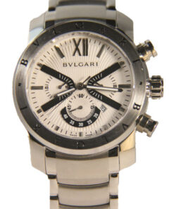 Réplica de Relógio Bulgari Homem de Ferro White Stell