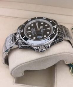 Alternative view of Réplica de Relógio Rolex Entalhado