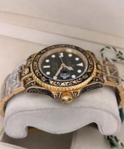 Alternative view of Réplica de Relógio Rolex Entalhado