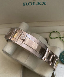 Réplica de Relógio Rolex GTM Dourado e Rosê