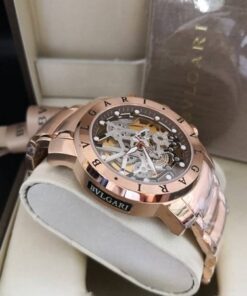 Réplica de Relógio Bulgari Bateria Skeleton