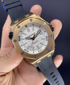 Réplica de Relógio Audemars Piguet Ryal Oak borracha