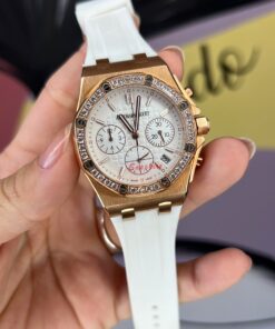 Réplica de Relógio Audemars Piguet Audemars Aro Cravejado