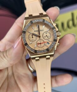 Réplica de Relógio Audemars Piguet Audemars Aro Cravejado