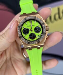 Réplica de Relógio Audemars Piguet Audemars Aro Cravejado