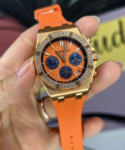 Réplica de Relógio Audemars Piguet Audemars Aro Cravejado