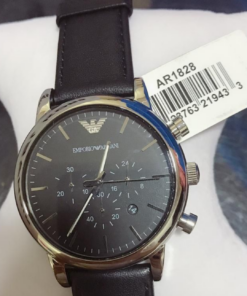 Réplica de Relógio Armani Couro 