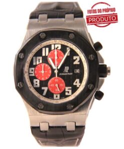 Alternative view of Réplica de Relógio Audemars Piguet Oak Black Red