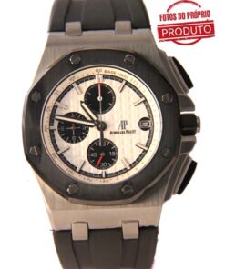 Alternative view of Réplica de Relógio Audemars Piguet Oak Black White