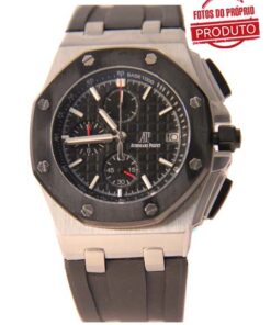 Réplica de Relógio Audemars Piguet Oak Silver Black