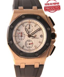 Alternative view of Réplica de Relógio Audemars Piguet Oak White