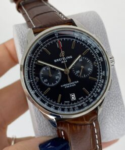 Réplica de Relógio Breitling Couro