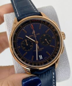 Réplica de Relógio Breitling Couro