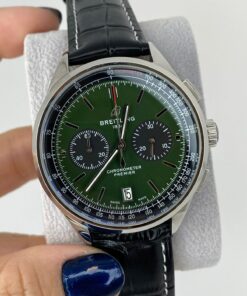 Réplica de Relógio Breitling Couro