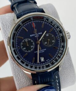 Réplica de Relógio Breitling Couro