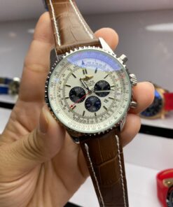 Réplica de Relógio Breitling Navitimer  Couro 