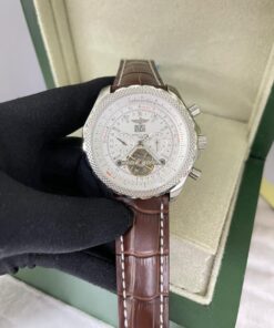 Réplica de Relógio Breitling Couro Automático