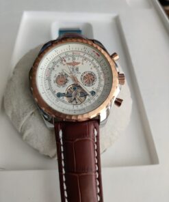 Réplica de Relógio  Breitling  Couro