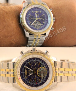 Réplica de Relógio Breitling Bentley 1884 Azul Misto