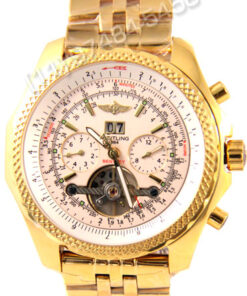 Breitling Bentley 1884 Dourado Branco