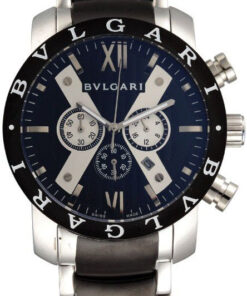 Alternative view of Réplica de Relógio Bulgari Iro Man Black