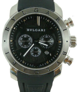 Réplica de Relógio Bulgari Iron Man Couro