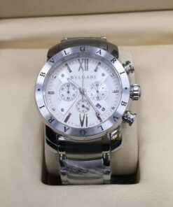 Réplica de Relógio Bulgari Bateria Aço 