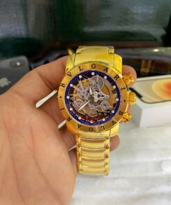 Réplica de Relógio Bulgari Bateria Skeleton