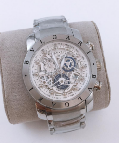 Réplica de Relógio Bulgari Bateria Skeleton 