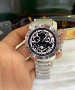 Réplica de Relógio Bulgari Bateria Skeleton 