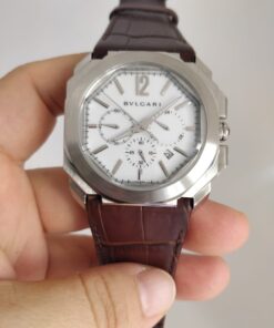 Réplica de Relógio Bulgari Couro