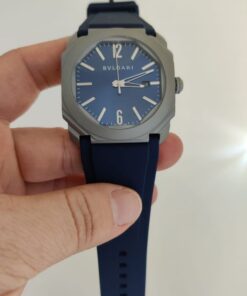 Réplica de Relógio Bulgari Octo Borracha