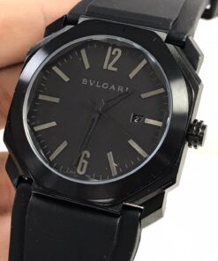 Réplica de Relógio Bulgari Octo Borracha