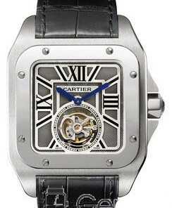 Alternative view of Réplica de Relógio Cartier Santos Turbillon Automatic