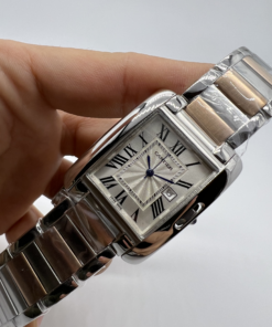 Réplica de Relógio Cartier Tank Aço