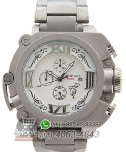 Réplica de Relógio Diesel Batman Prata branco Aço ( PROMOÇÃO )