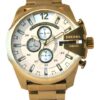 Réplica de Relógio Diesel Only The Brave Dourado Branco