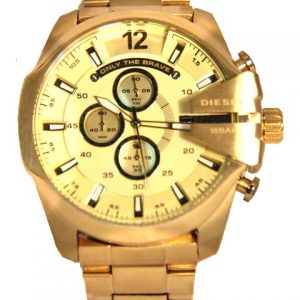 Réplica de Relógio Diesel Only The Brave Dourado