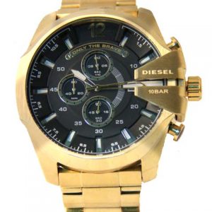 Réplicas de Relógio Diesel Only The Brave Gold Black