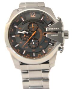 Alternative view of Réplica de Relógio Diesel Only The Brave Silver Orange