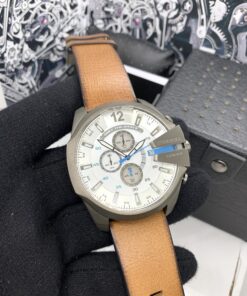 Réplica de Relógio  Diesel 10 Bar Couro